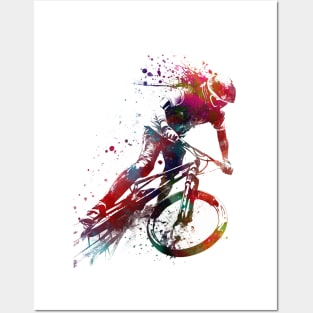 BMX rider #sport #bike Posters and Art